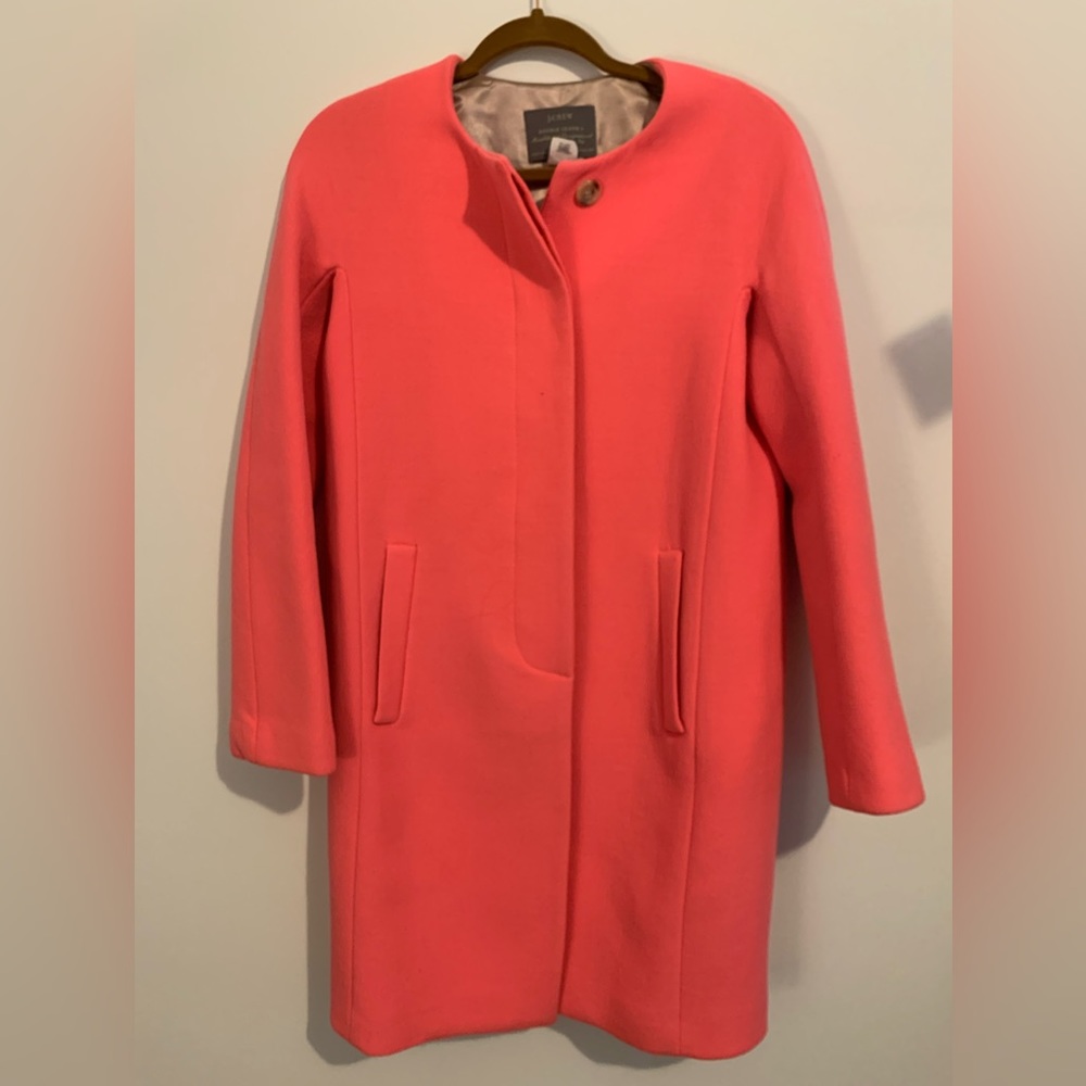 JCrew Pink Coat - 2